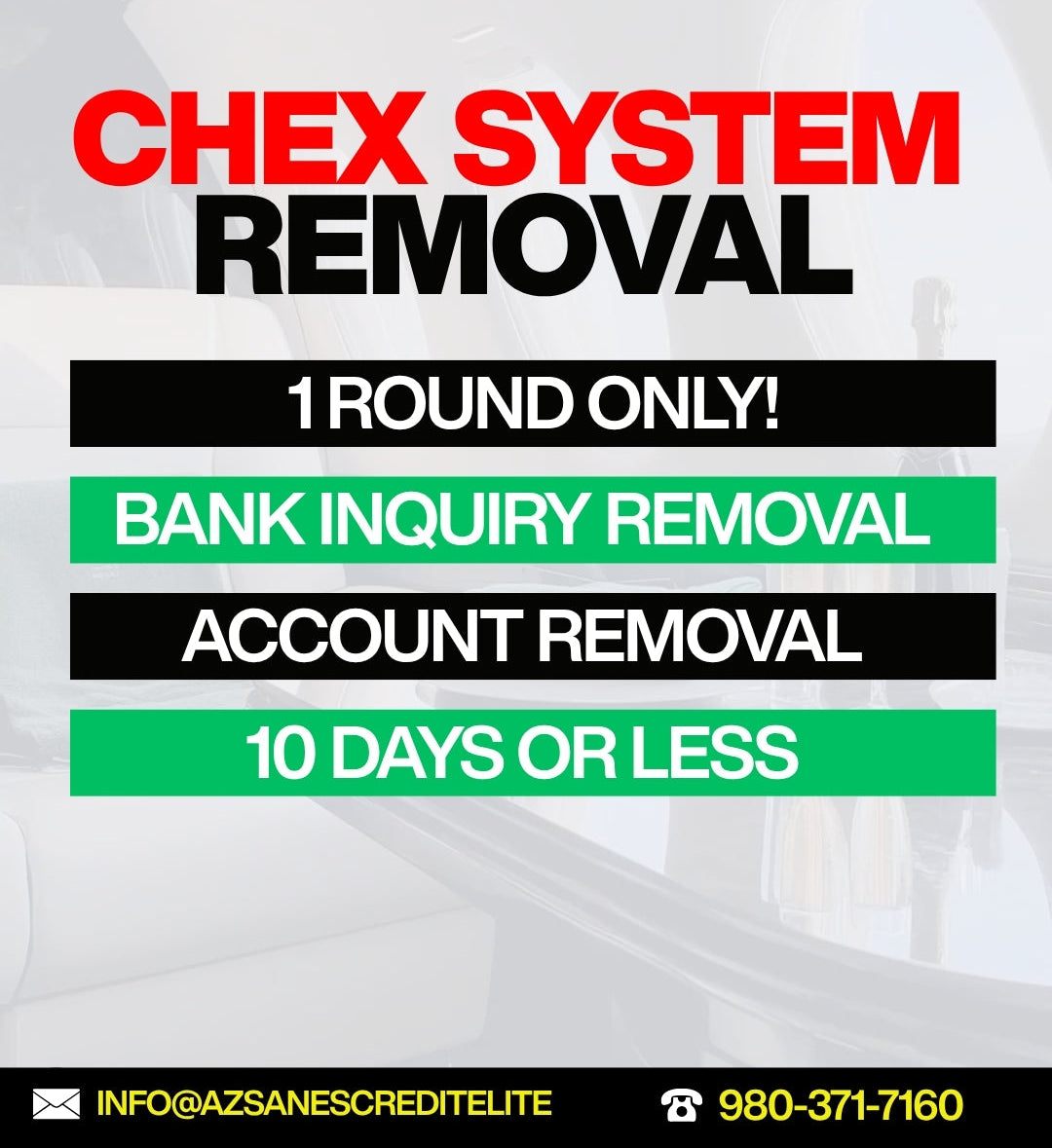 Chex Systems Removal