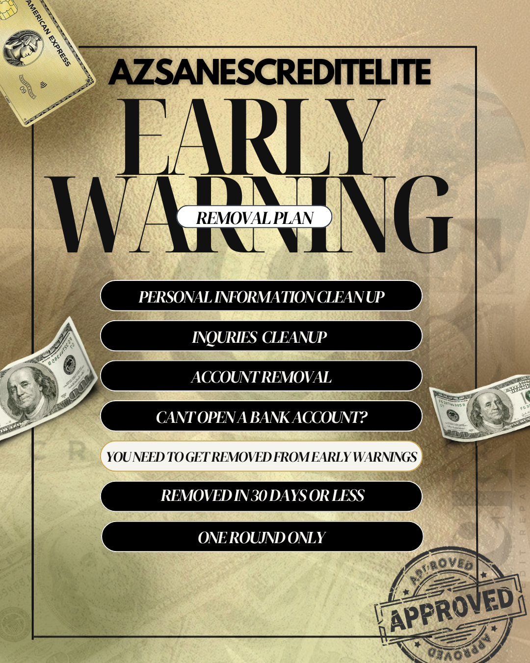 Early Warnings Removal